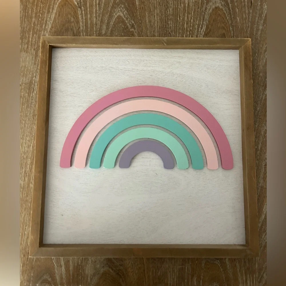 Hobby Lobby Pastel Rainbow Wall Art